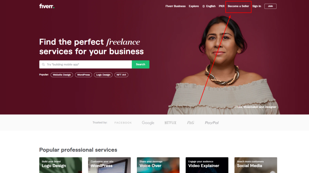 how to join fiverr as a freelancer