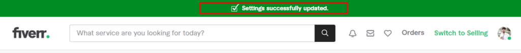 How to change fiverr name?