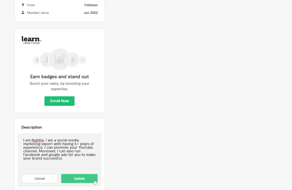 how to join fiverr as a freelancer