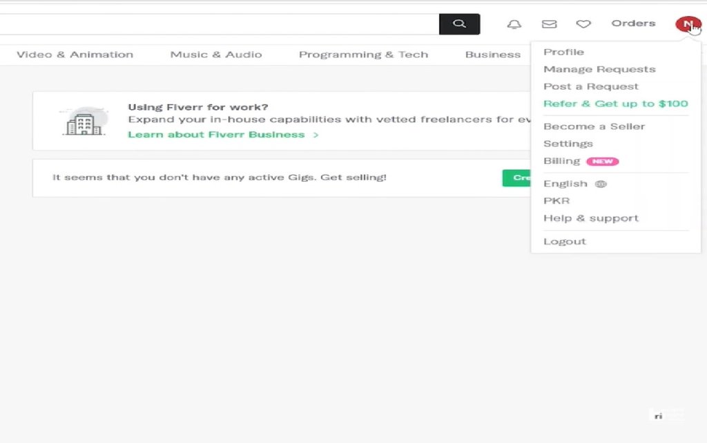 how to make a Fiverr account in Pakistan