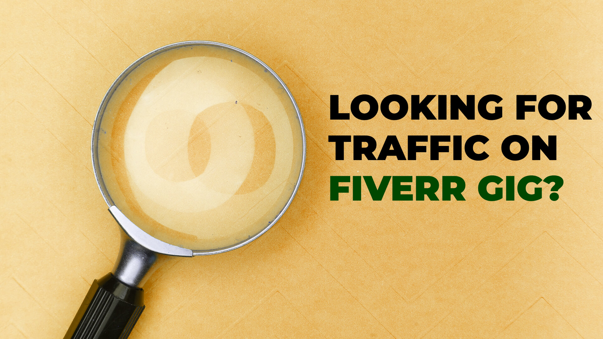 How to get traffic on Fiverr gig