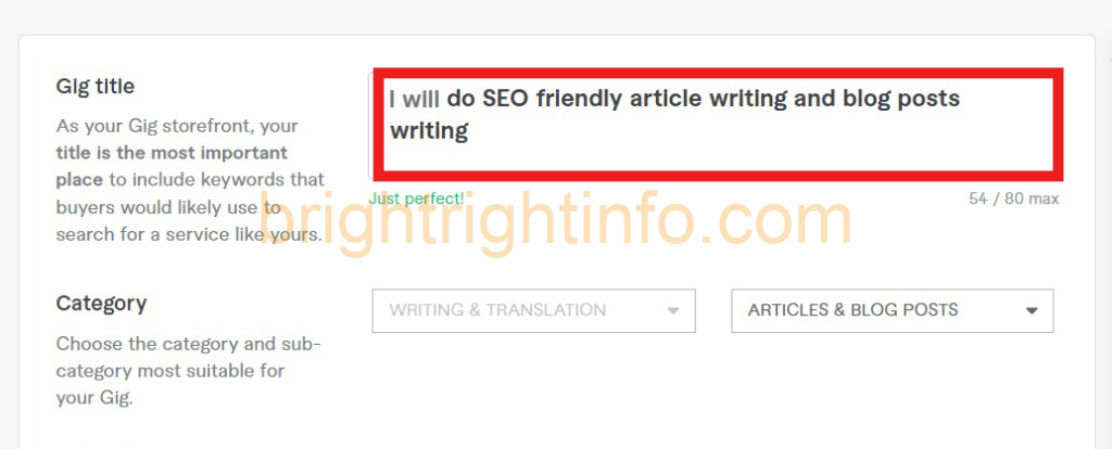 how to get traffuc on fiverr gig?
